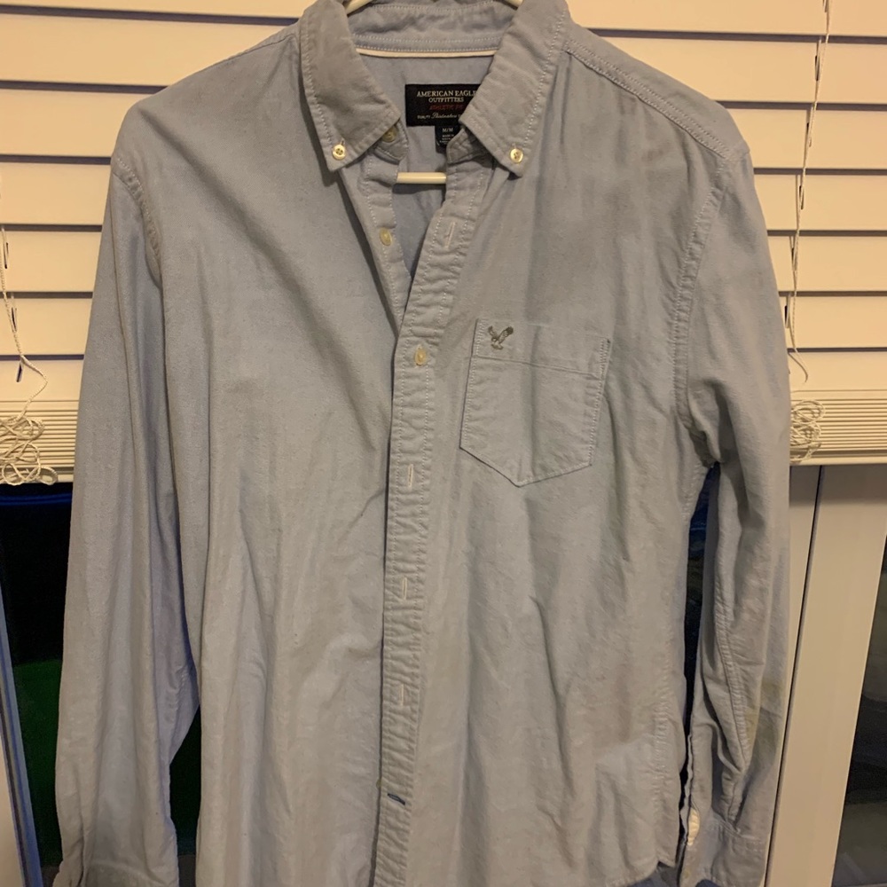 American Eagle button up